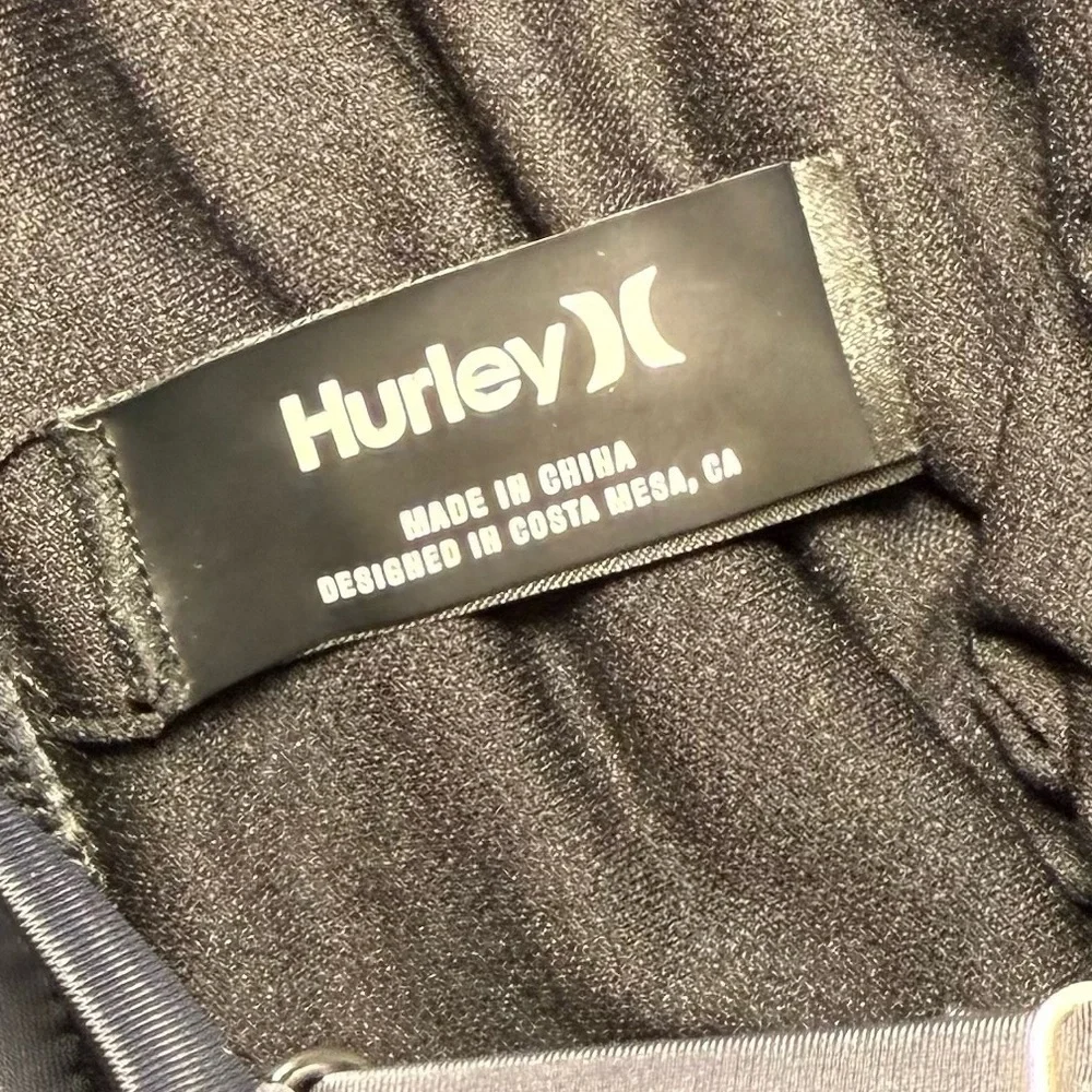 Hurley L black one piece
